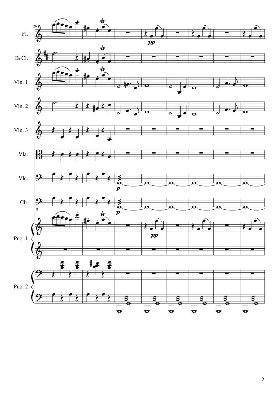 Kaiser-Walzer Kaiser-Walzer Chamber Orchestra scores gallery preview page 5