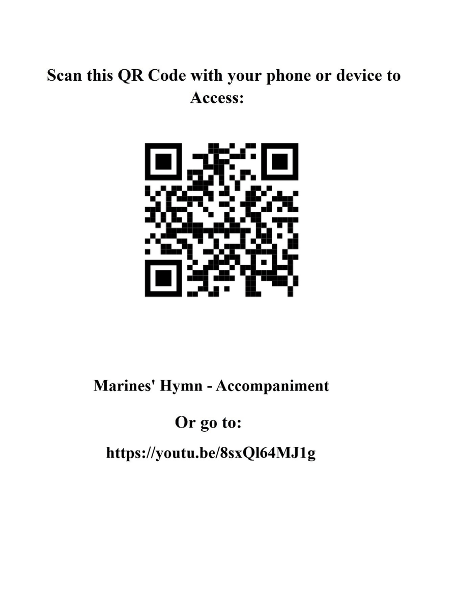 Marines' Hymn - for Flute in C/Piccolo in C with Piano Accompaniment Flute scores gallery preview page 2