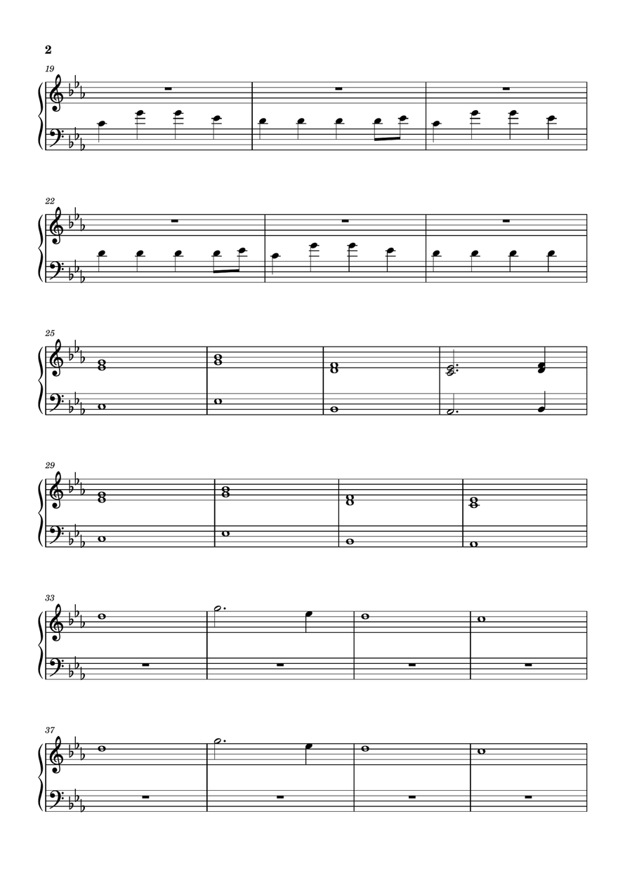 In The End In The End Easy Piano scores gallery preview page 2