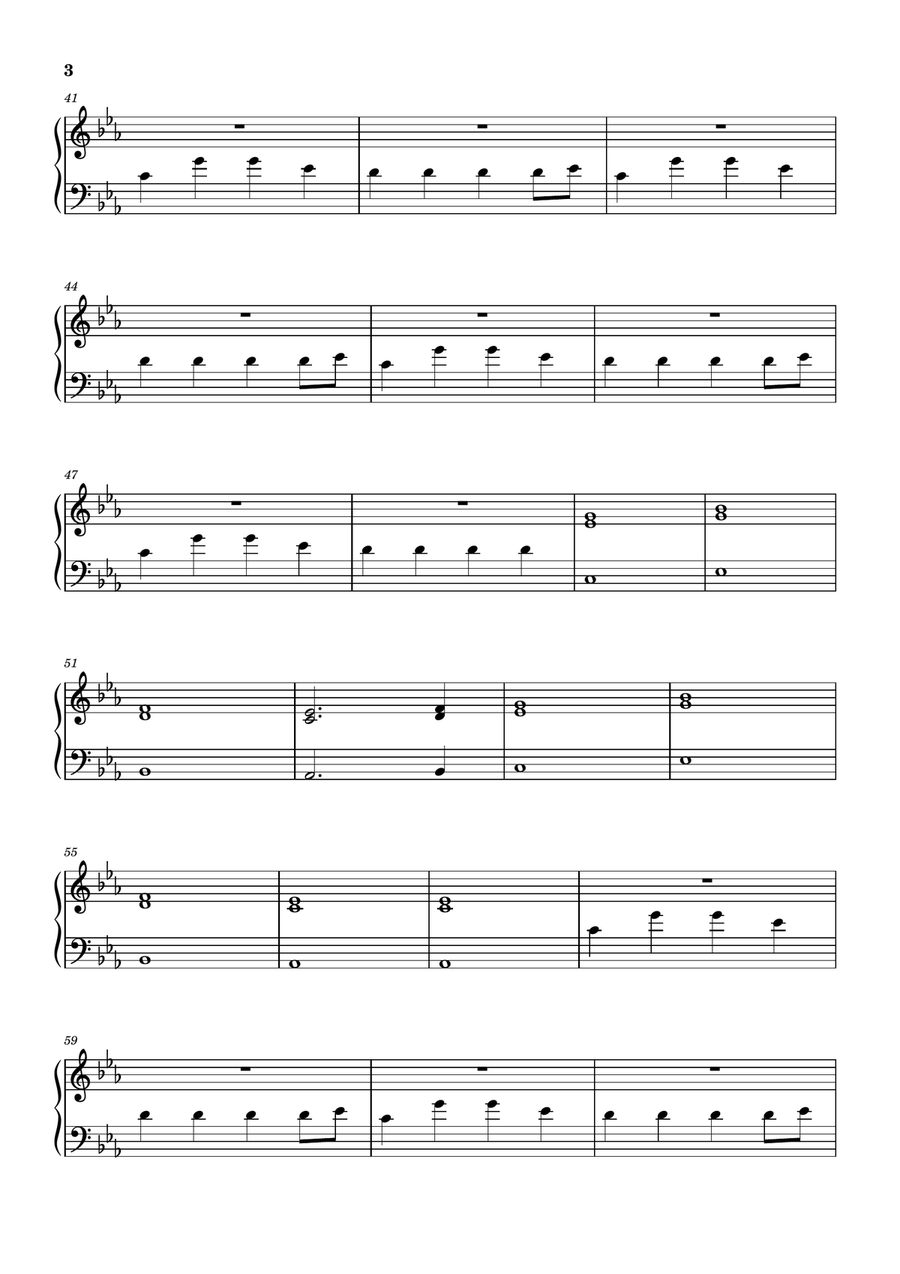 In The End In The End Easy Piano scores gallery preview page 3