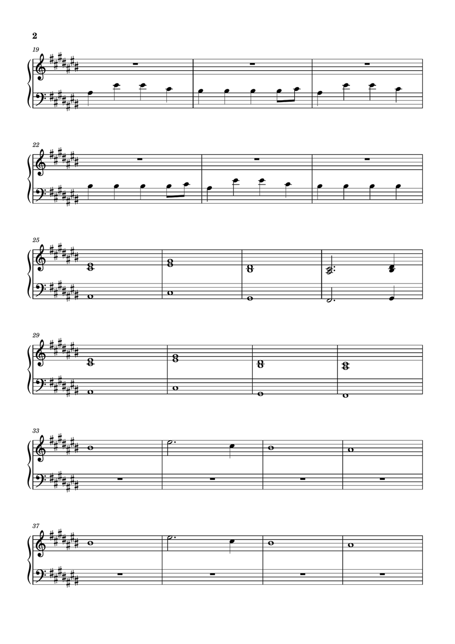 In The End In The End Easy Piano scores gallery preview page 2