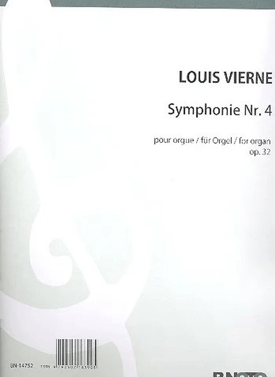 Orgelsinfonie 4 g-Moll op.32 op. 32 Organ scores gallery preview page 1