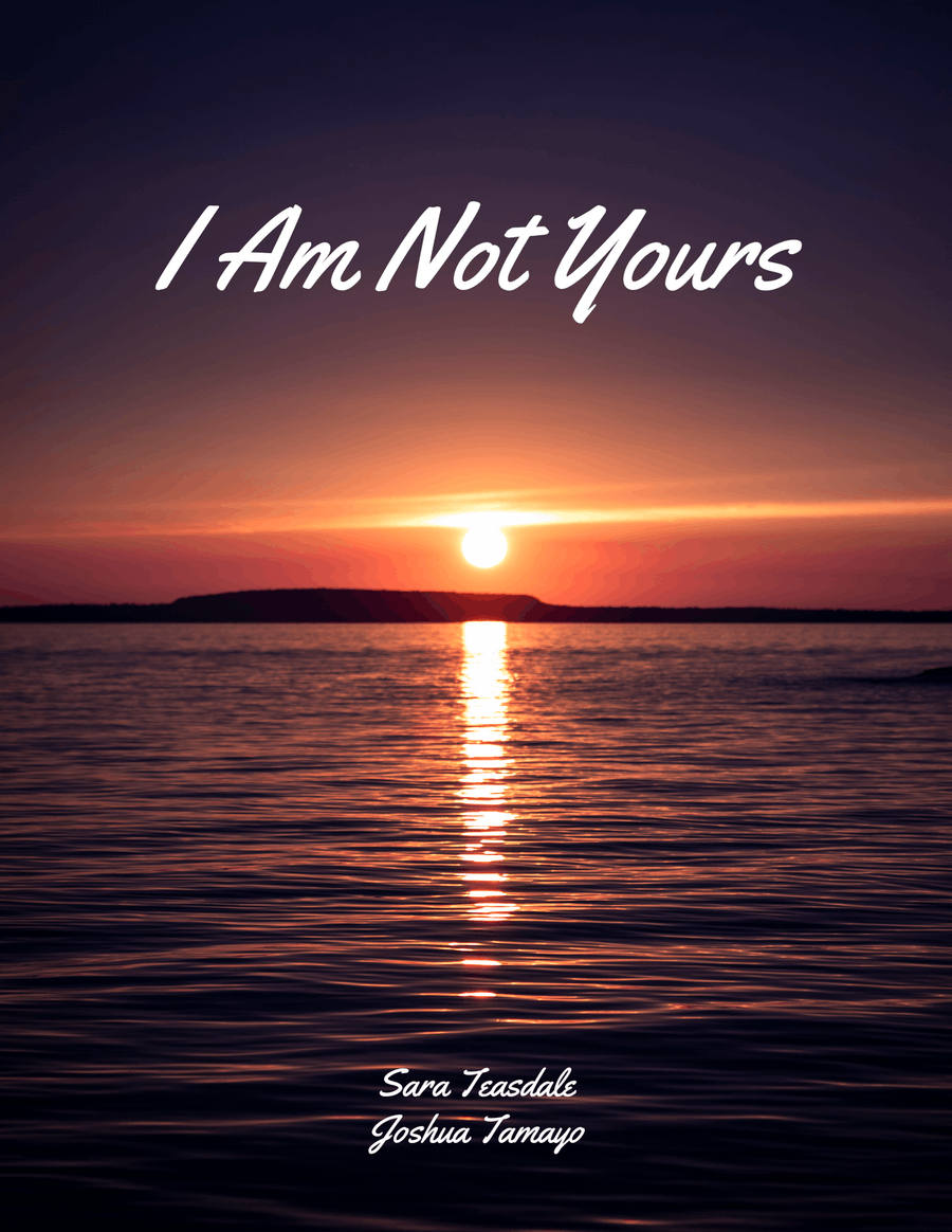 I AM NOT YOURS Divisi scores gallery preview page 1