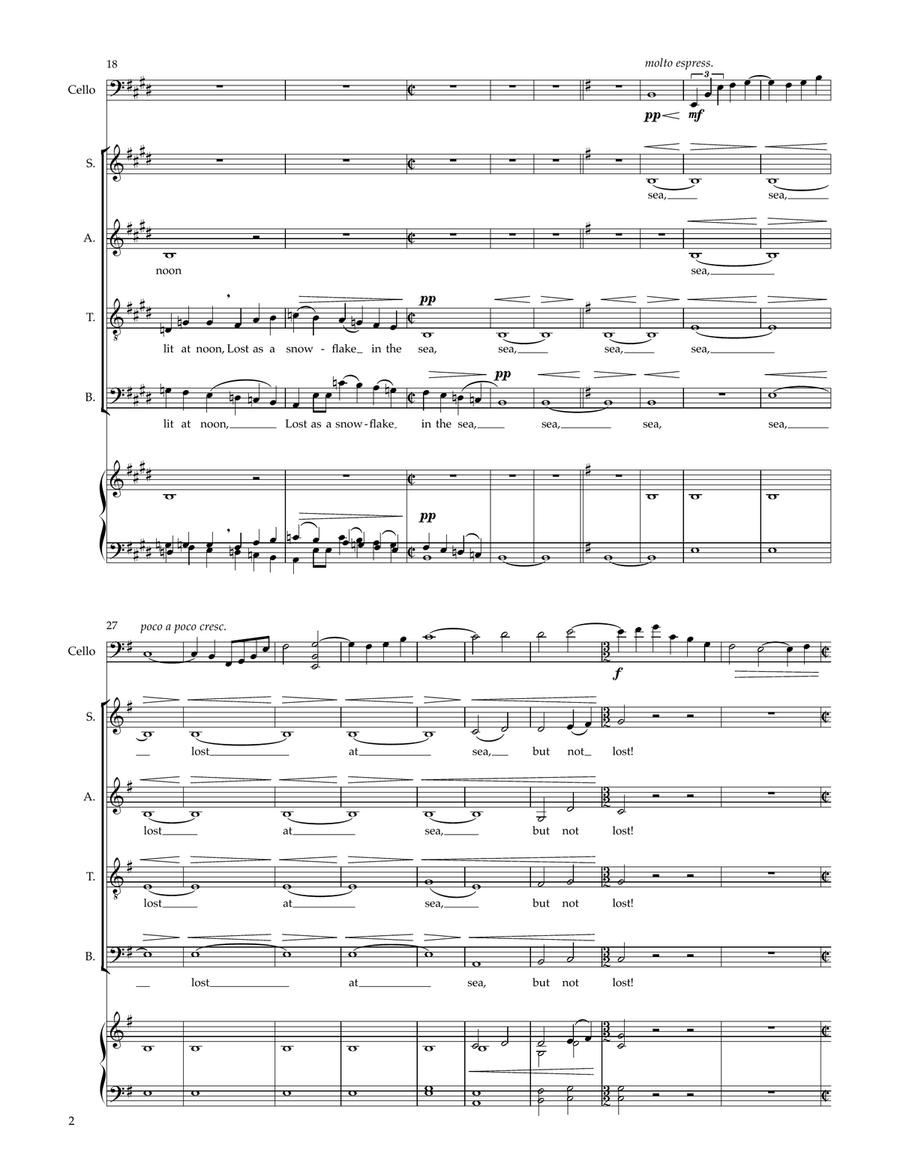 I AM NOT YOURS Divisi scores gallery preview page 3