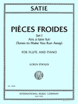 Pièces Froids, Set I: Airs a faire fuir (Tunes to Make You Run Away), for Flute and Piano