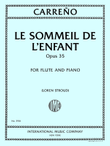 Le Sommeil de l'Enfant, Opus 35, for Flute and Piano