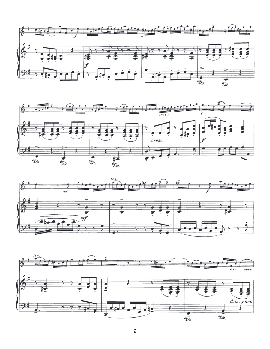 Allegro by Fiocco String Duet scores gallery preview page 4