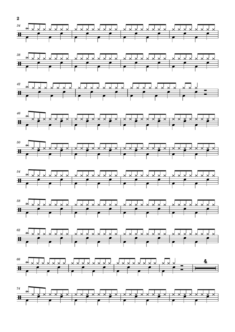 Just Dance Just Dance Drum Set scores gallery preview page 2