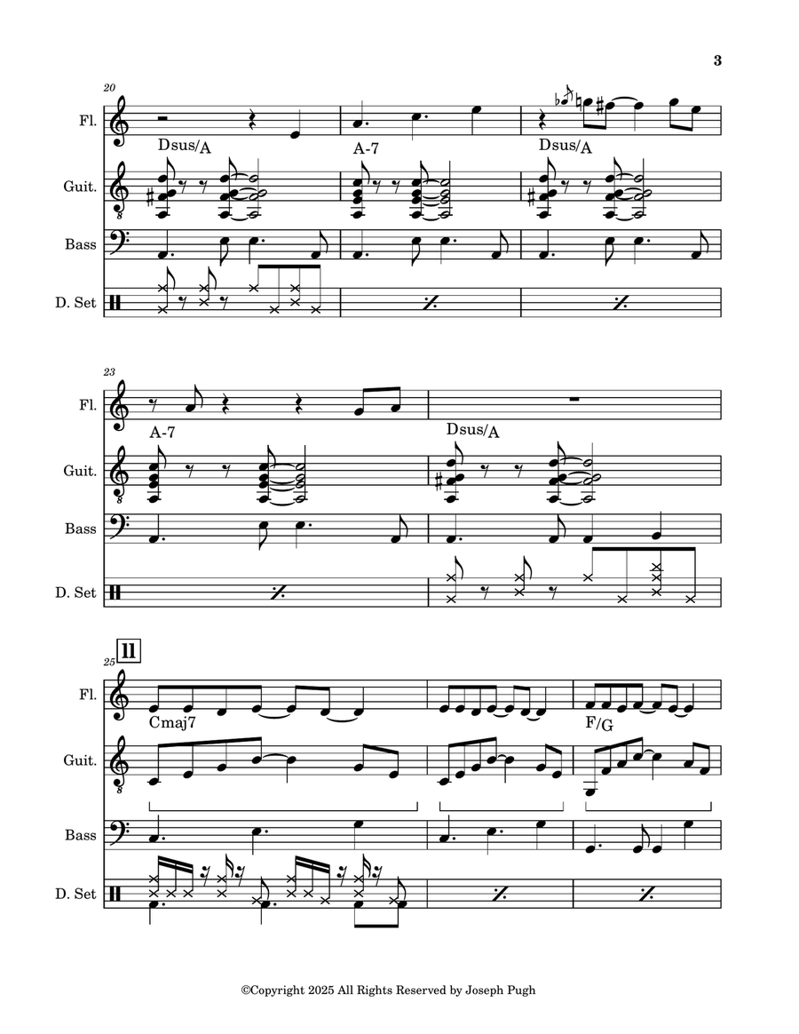 Mystic Blues Mystic Blues Jazz Ensemble scores gallery preview page 3