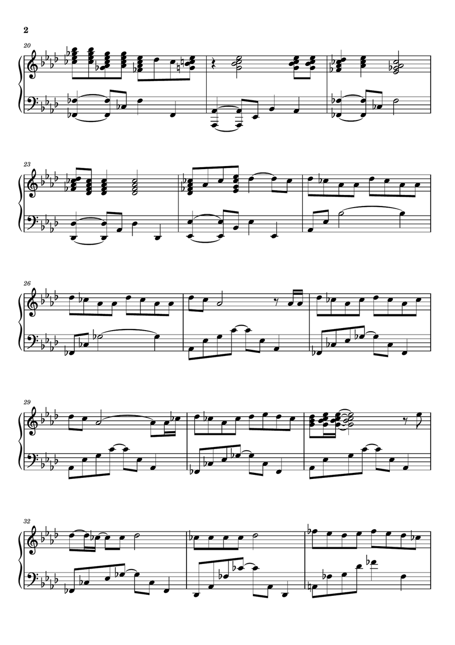 Heaven Can Wait Heaven Can Wait Piano Solo scores gallery preview page 2