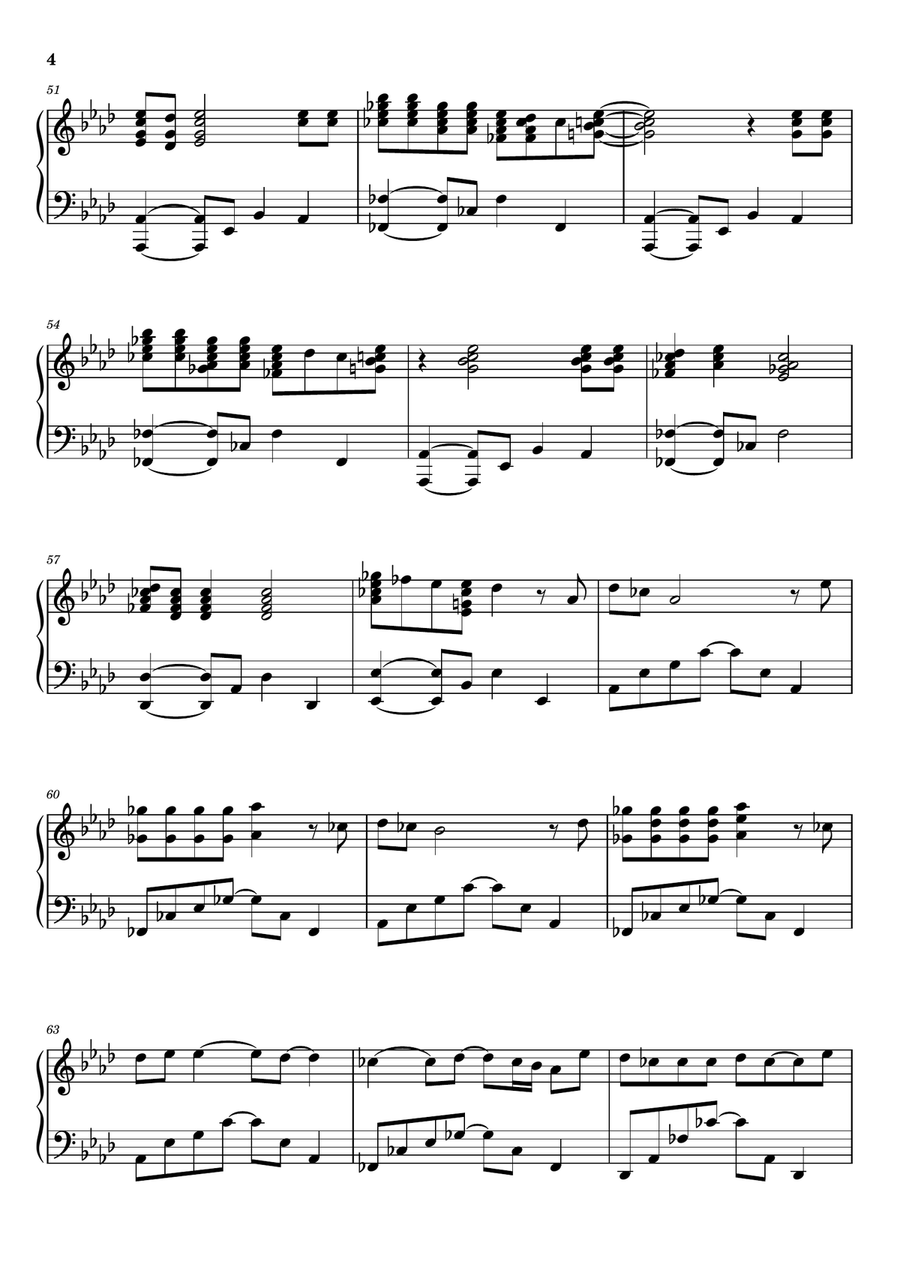 Heaven Can Wait Heaven Can Wait Piano Solo scores gallery preview page 4