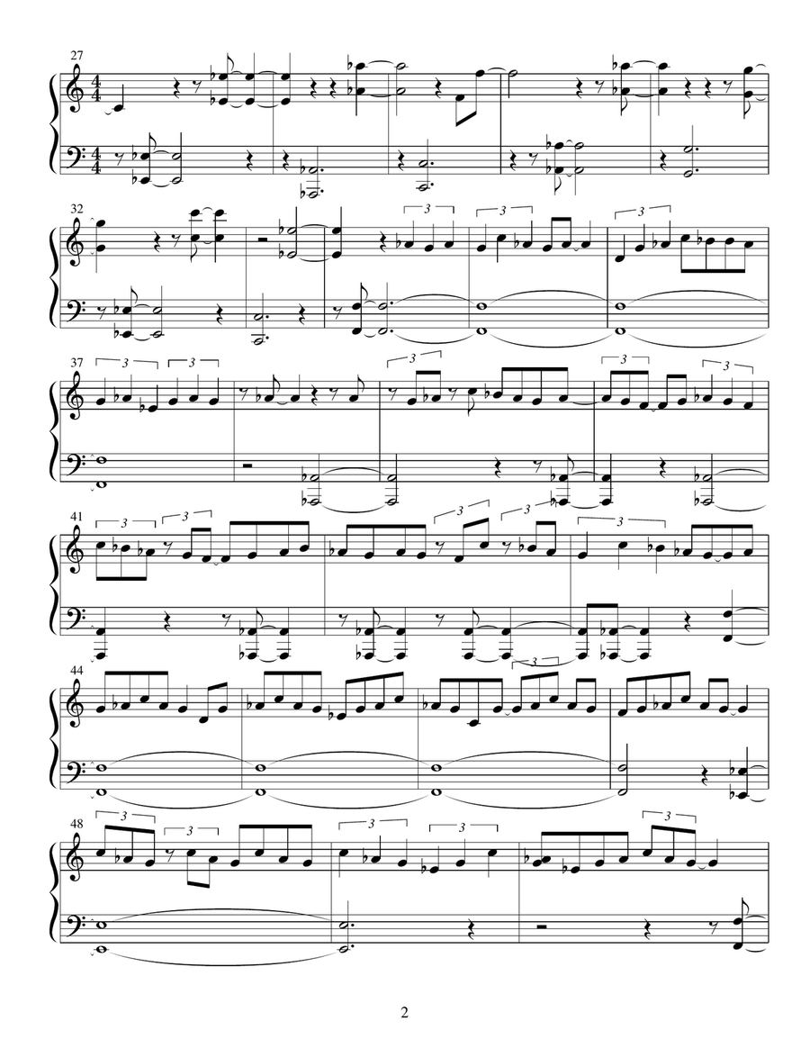 The Love DOC The Love DOC Piano Solo scores gallery preview page 2