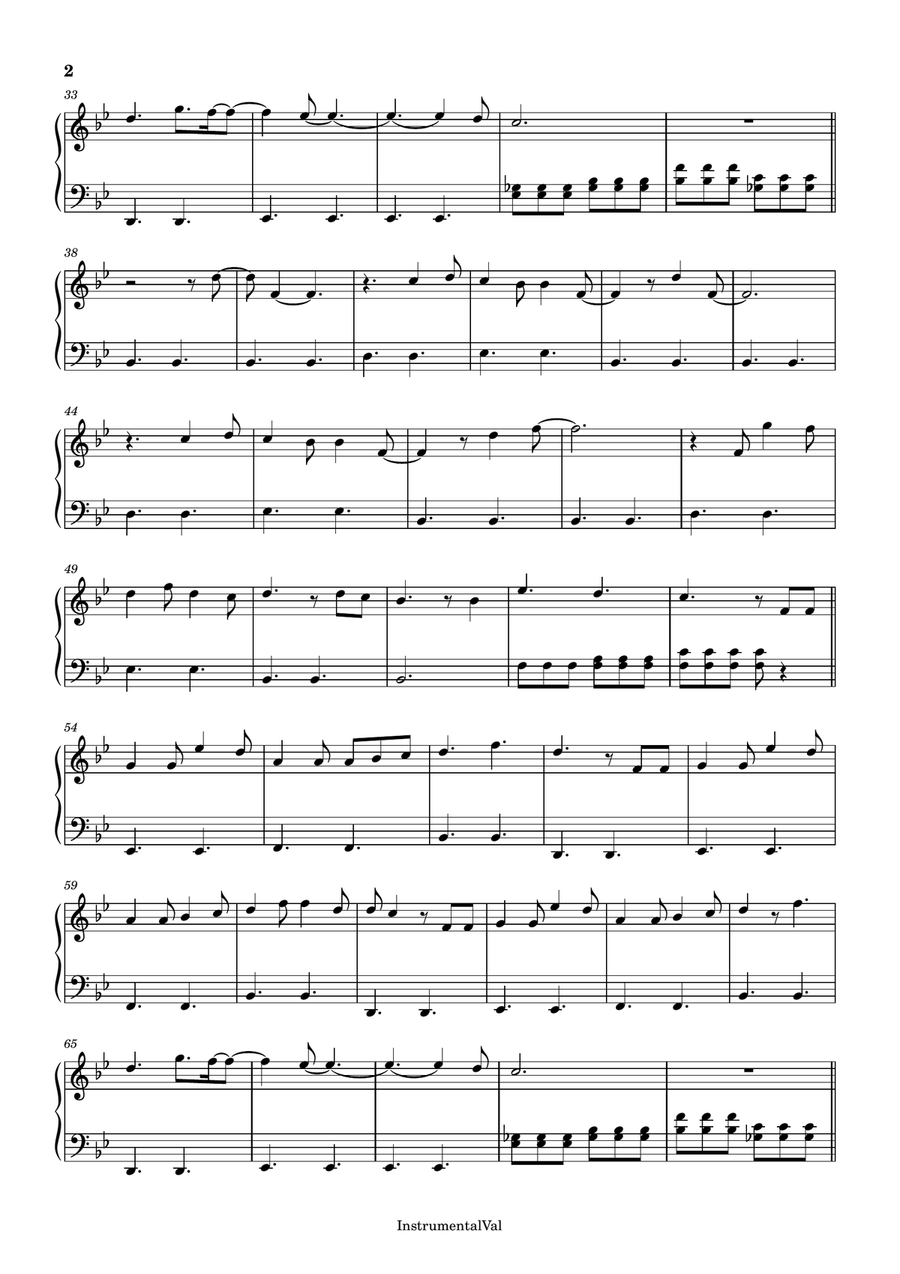 Until I Found You Until I Found You Easy Piano scores gallery preview page 2