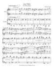 Jazz Waltz For Piano Duet