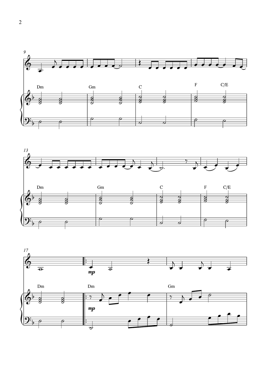 Me And My Broken Heart Me And My Broken Heart Piano scores gallery preview page 2