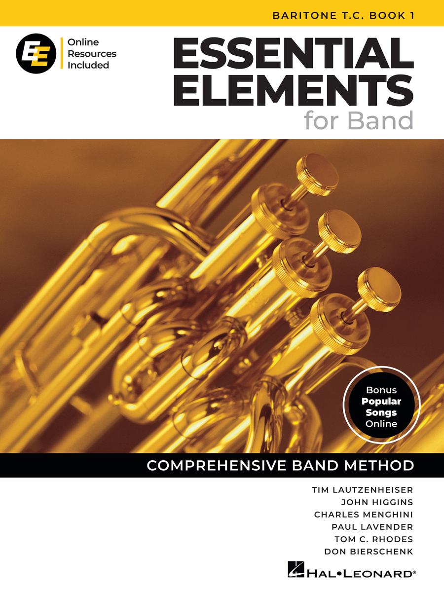Essential Elements for Band – Baritone T.C. Book 1 with Online Resources Concert Band Methods scores gallery preview page 1
