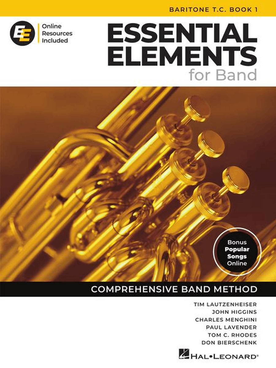 Essential Elements for Band – Baritone T.C. Book 1 with Online Resources Concert Band Methods scores gallery preview page 2
