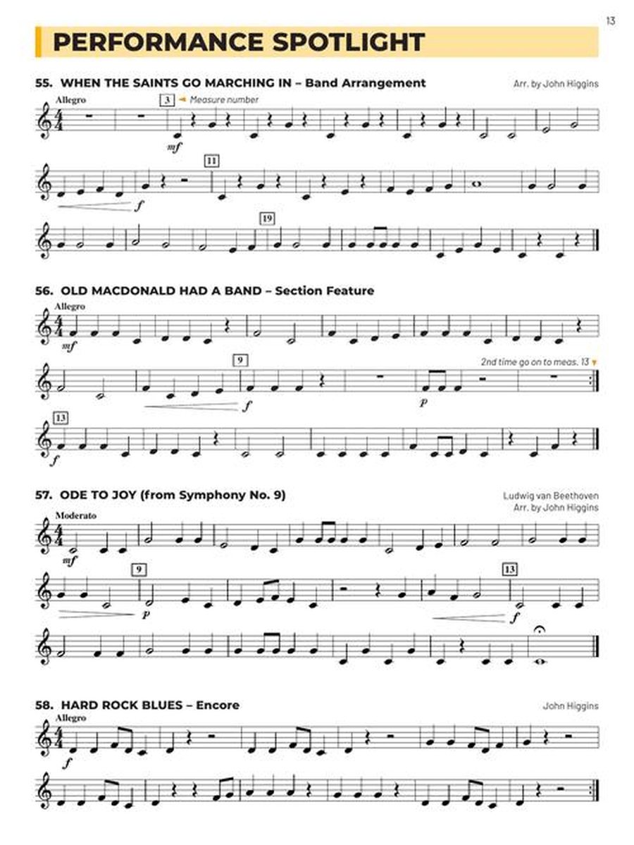 Essential Elements for Band – Baritone T.C. Book 1 with Online Resources Concert Band Methods scores gallery preview page 5
