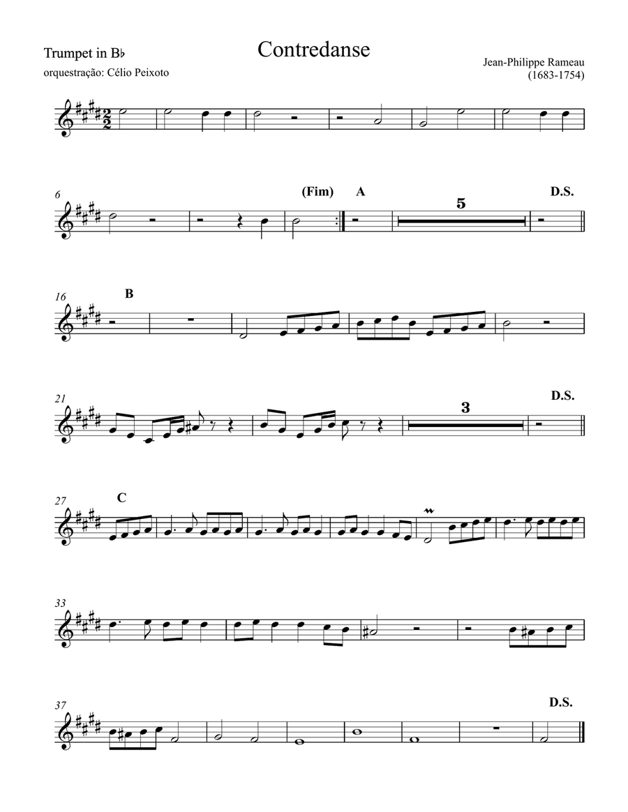 Contredanse Contredanse Chamber Orchestra scores gallery preview page 5