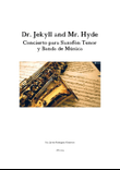 DR. JEKYLL AND MR. HYDE - CONCIERTO PARA SAXOFÓN TENOR Y BANDA DE MÚSICA