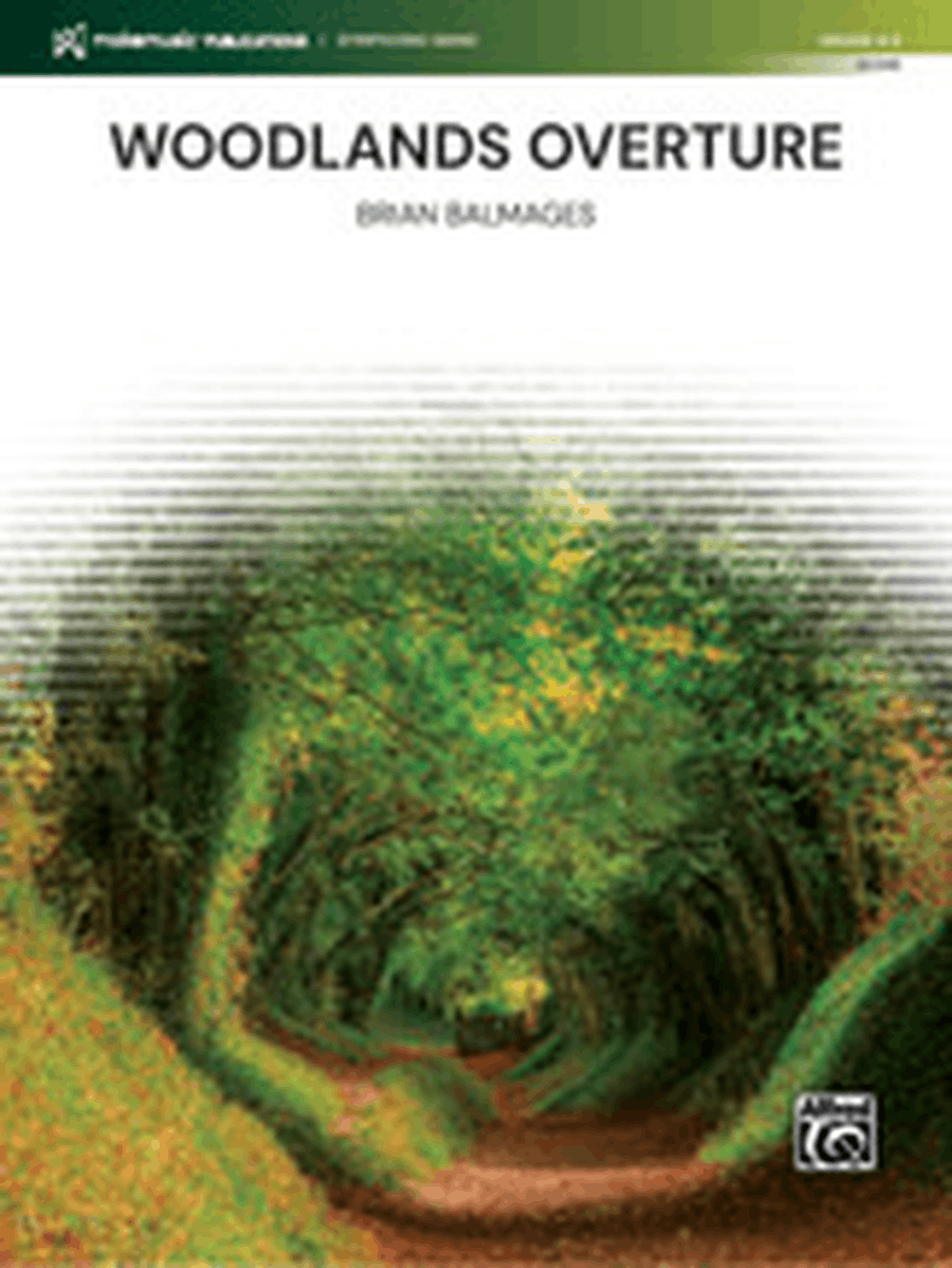 Woodlands Overture Woodlands Overture Concert Band scores gallery preview page 1