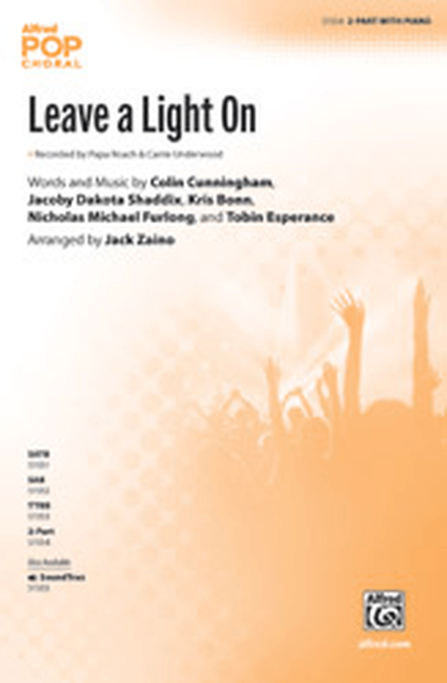 Leave a Light On Leave a Light On 2-Part scores gallery preview page 1