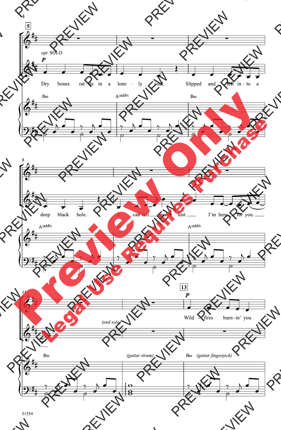Leave a Light On Leave a Light On 2-Part scores gallery preview page 4