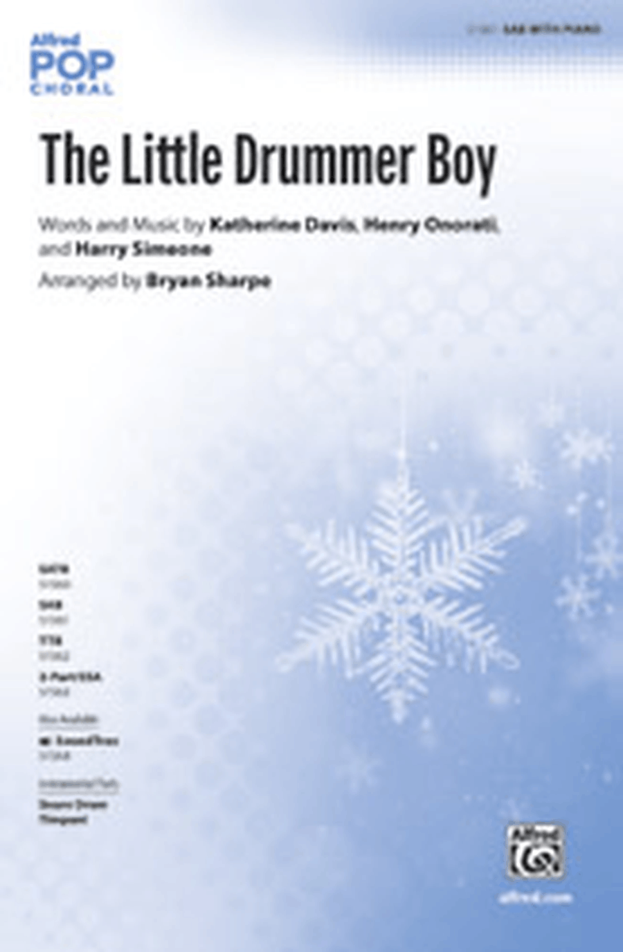 The Little Drummer Boy The Little Drummer Boy 3-Part scores gallery preview page 1