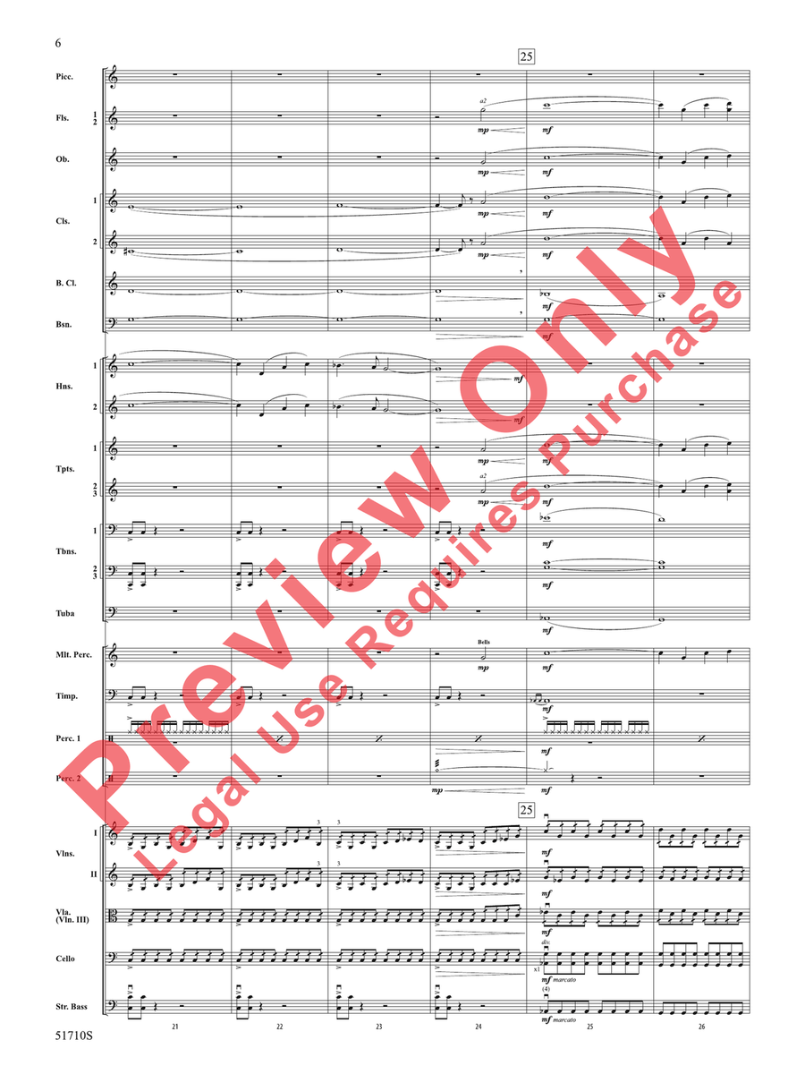 Terminus Approaching Full Orchestra scores gallery preview page 7