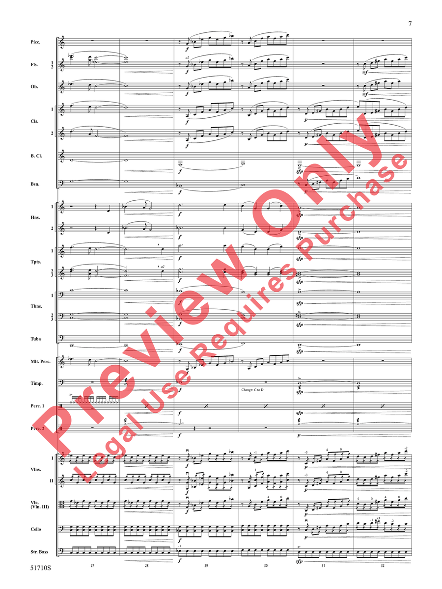 Terminus Approaching Full Orchestra scores gallery preview page 8