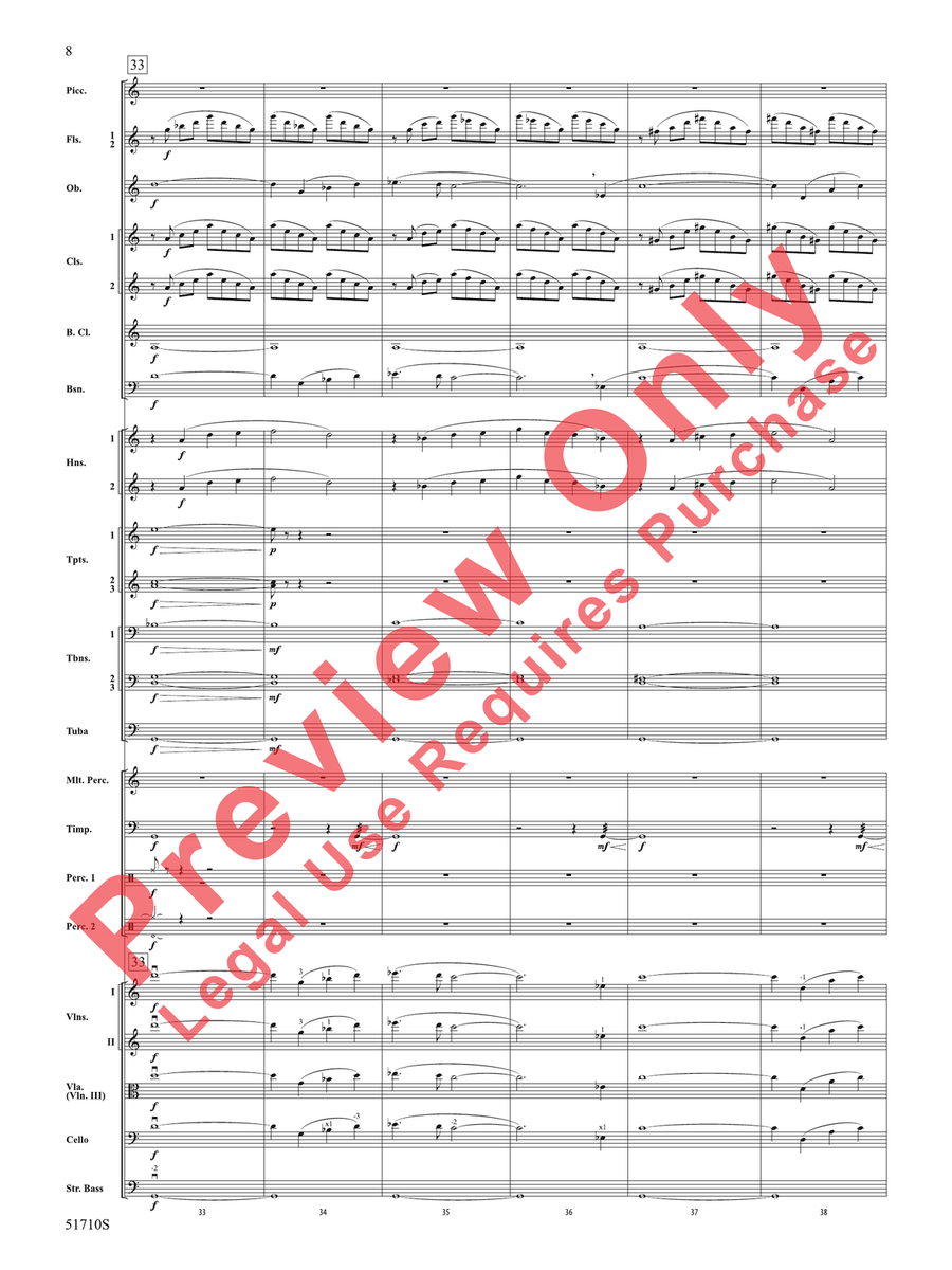 Terminus Approaching Full Orchestra scores gallery preview page 9