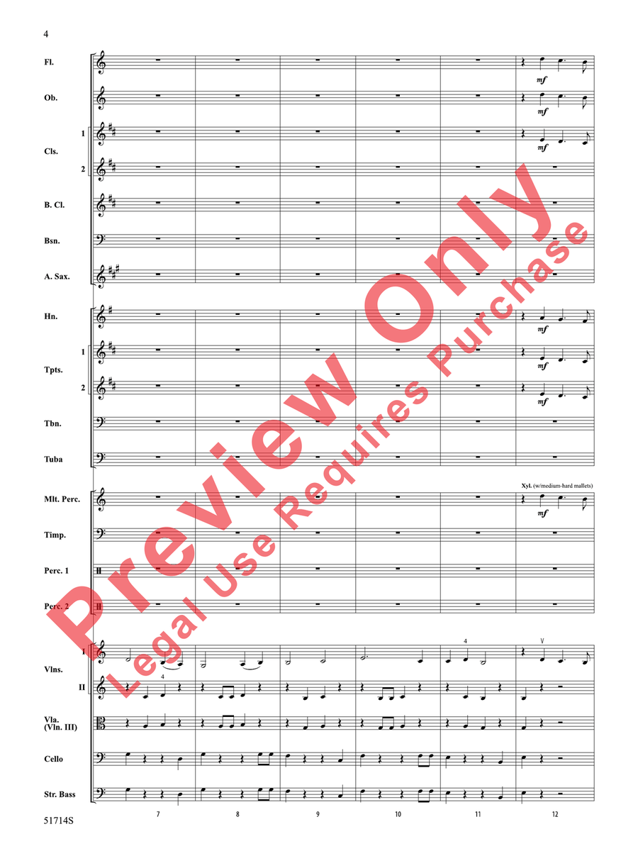Dauntless Heroes Dauntless Heroes Full Orchestra scores gallery preview page 5
