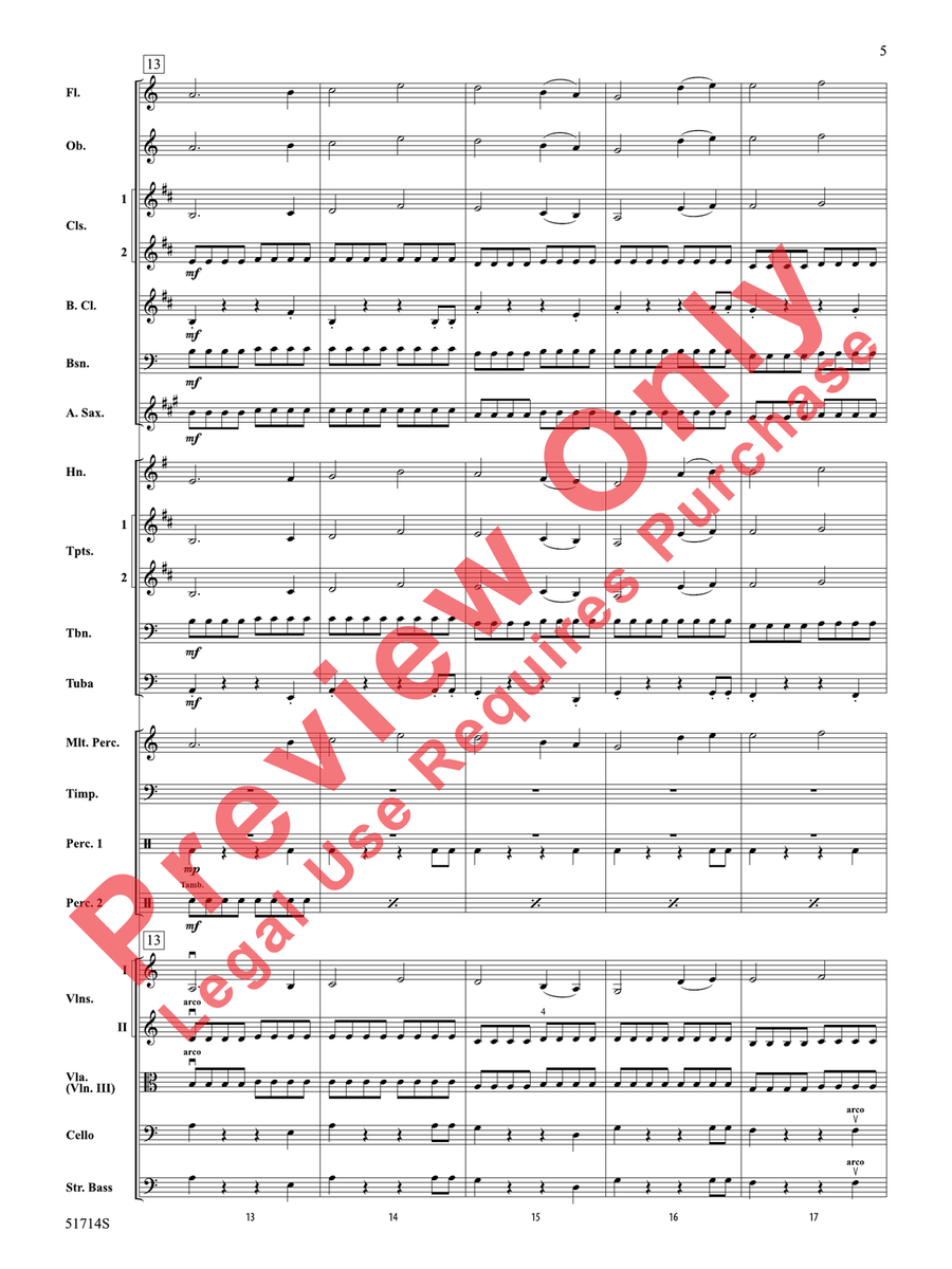 Dauntless Heroes Dauntless Heroes Full Orchestra scores gallery preview page 6