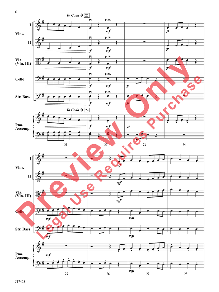 Climbing Scale Mountain Climbing Scale Mountain String Orchestra scores gallery preview page 7