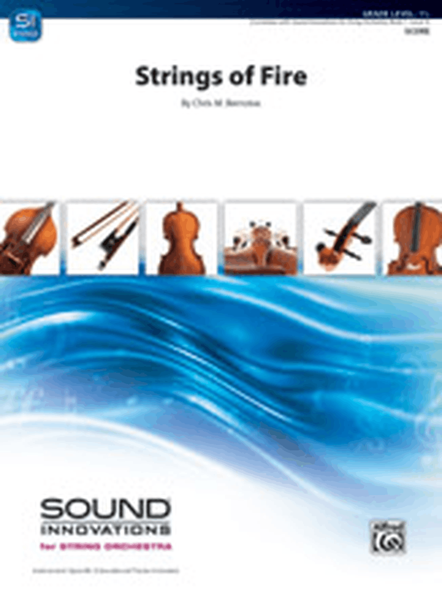 Strings of Fire Strings of Fire String Orchestra scores gallery preview page 1
