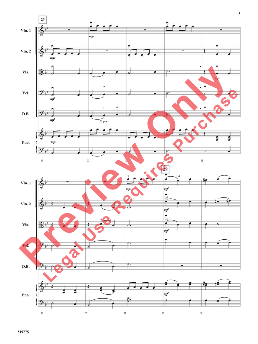 Waltz Macabre Waltz Macabre String Orchestra scores gallery preview page 6