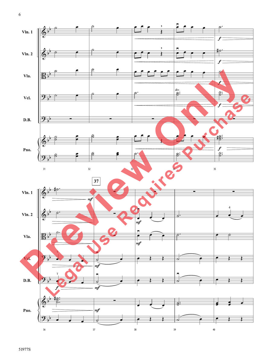Waltz Macabre Waltz Macabre String Orchestra scores gallery preview page 7