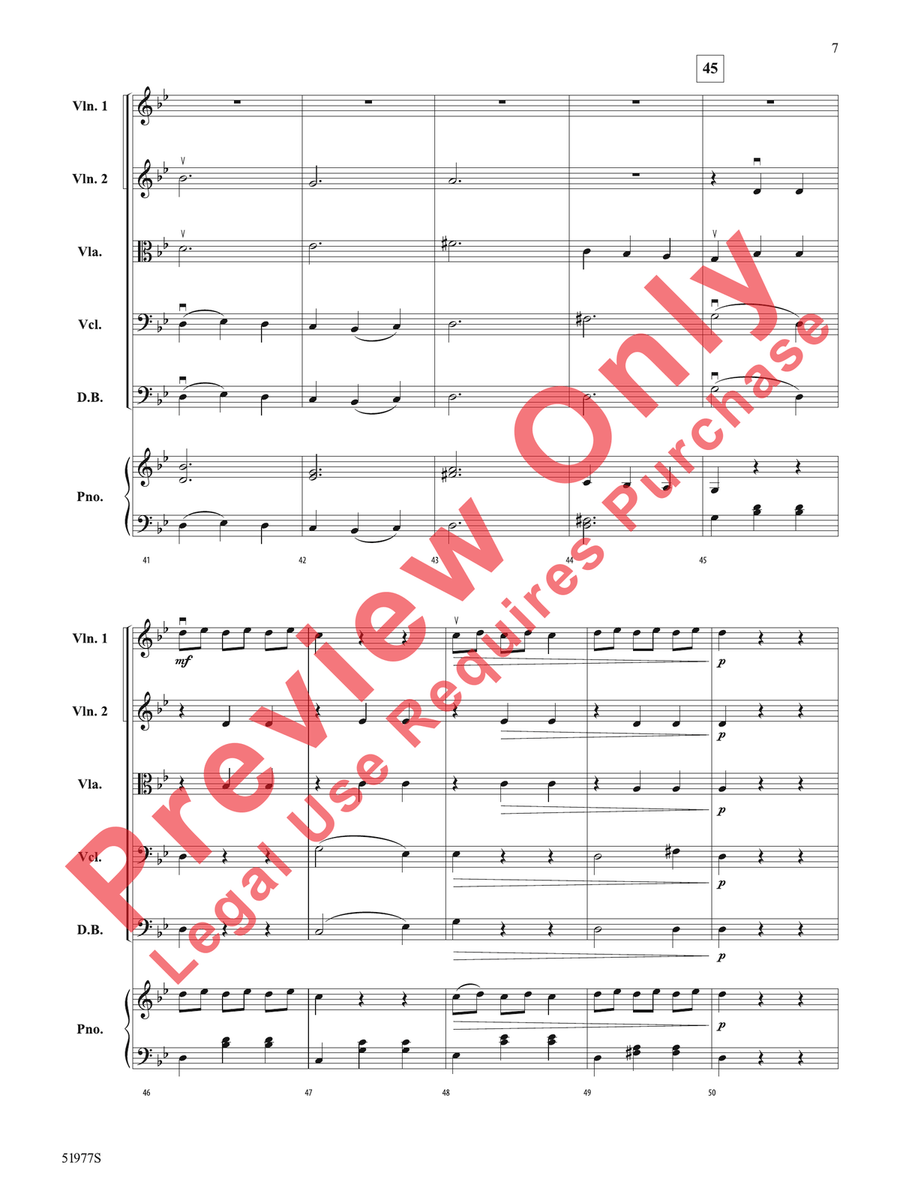 Waltz Macabre Waltz Macabre String Orchestra scores gallery preview page 8