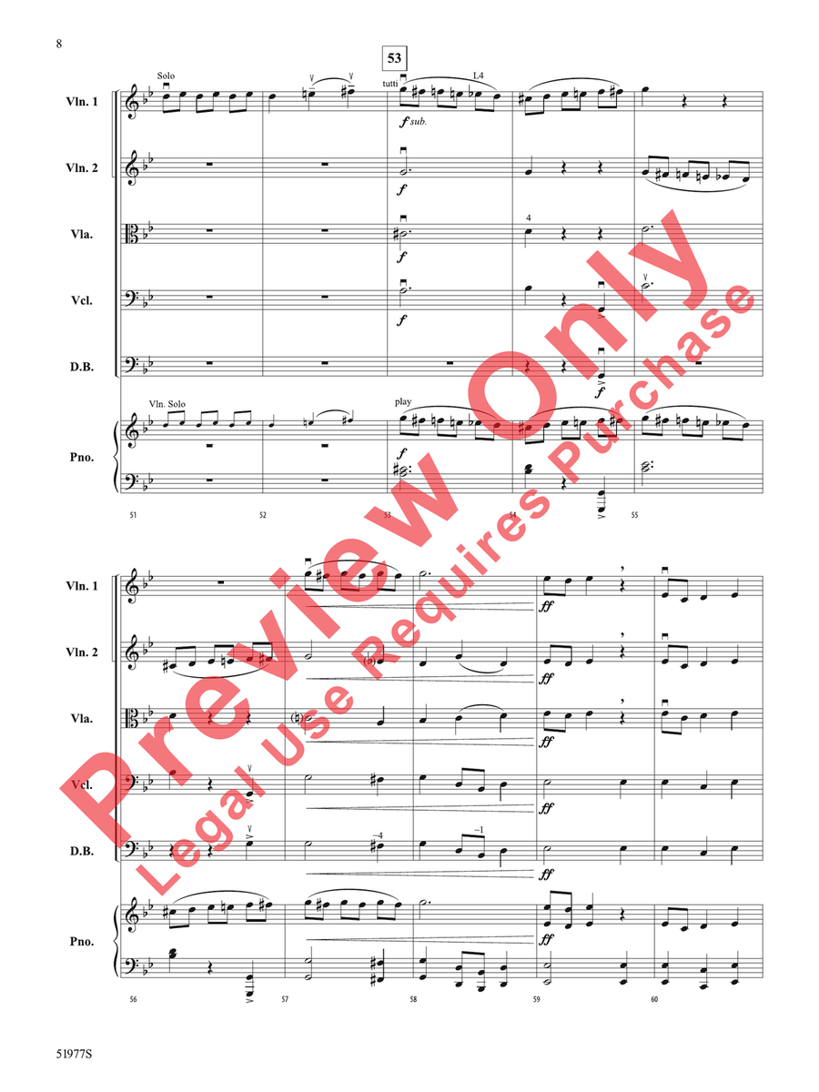 Waltz Macabre Waltz Macabre String Orchestra scores gallery preview page 9