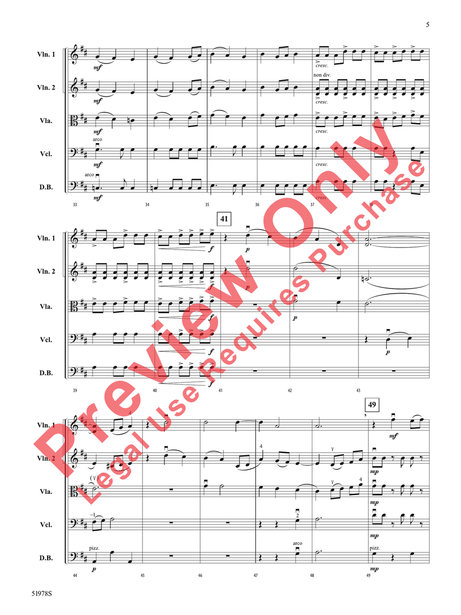 In Your Wildest Dreams In Your Wildest Dreams String Orchestra scores gallery preview page 6
