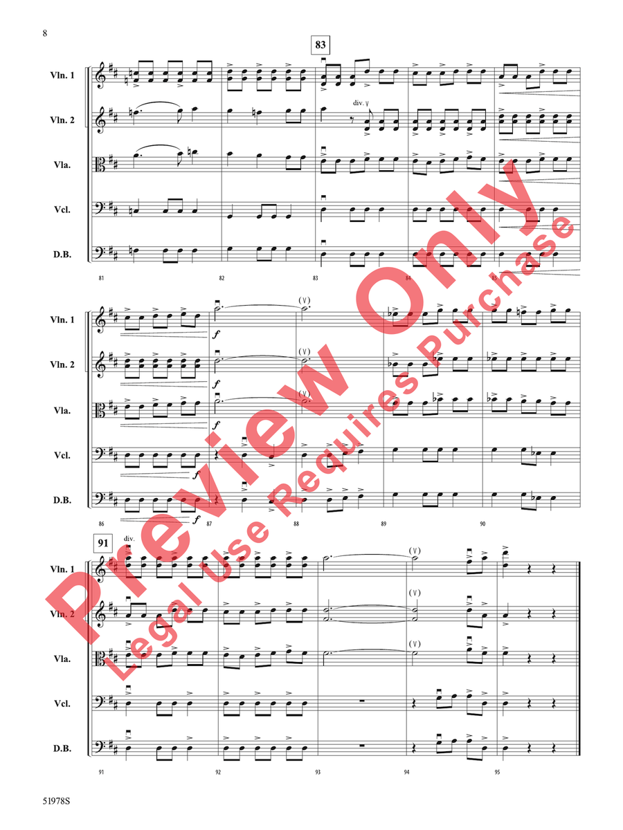 In Your Wildest Dreams In Your Wildest Dreams String Orchestra scores gallery preview page 9