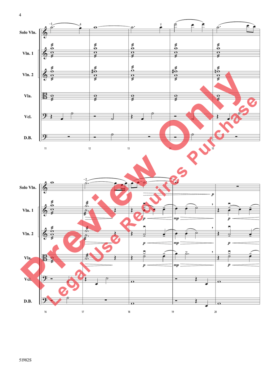 The Prince and the Flame The Prince and the Flame Full Orchestra scores gallery preview page 5