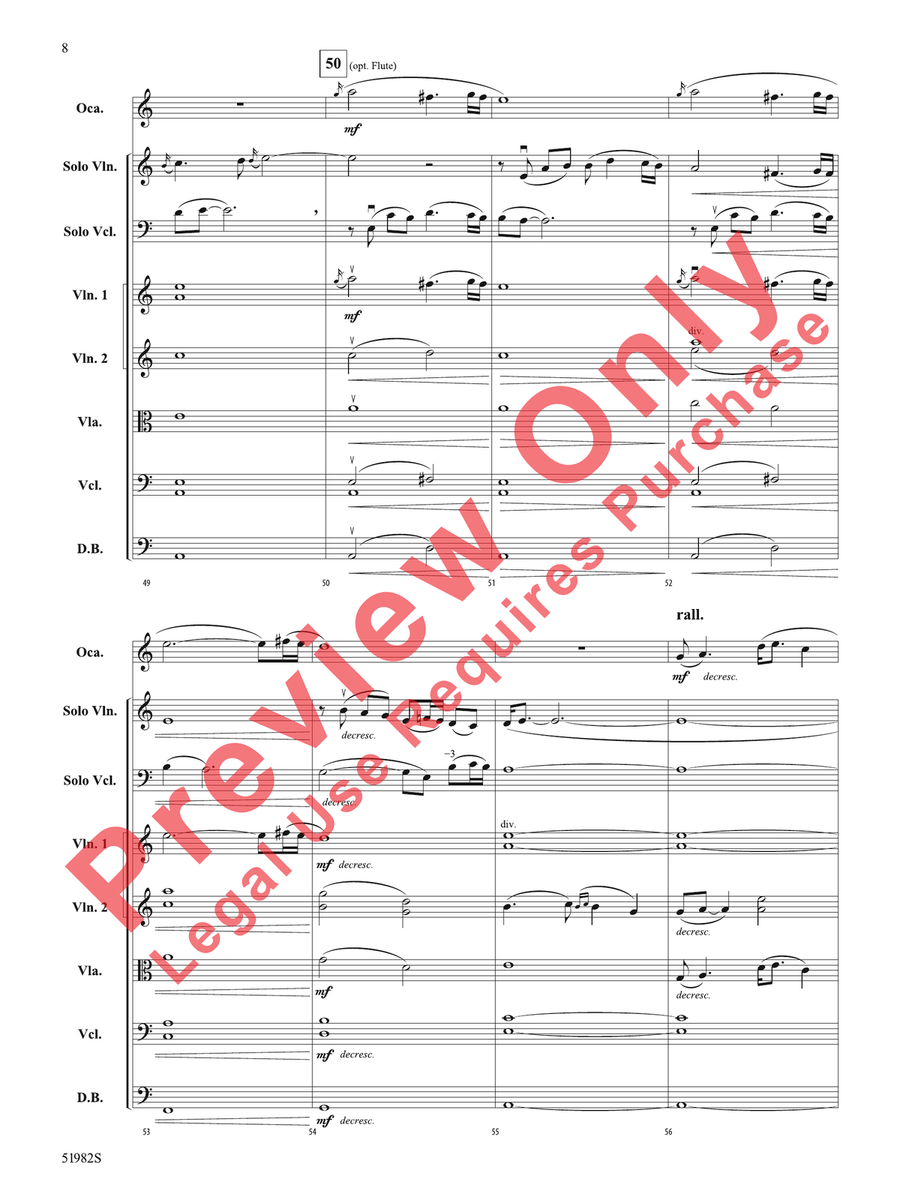 The Prince and the Flame The Prince and the Flame Full Orchestra scores gallery preview page 9