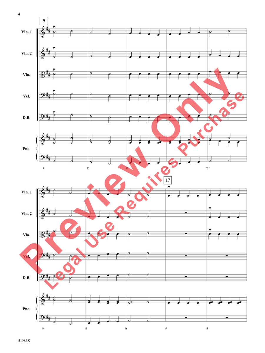 Hall of Heroes Hall of Heroes String Orchestra scores gallery preview page 5