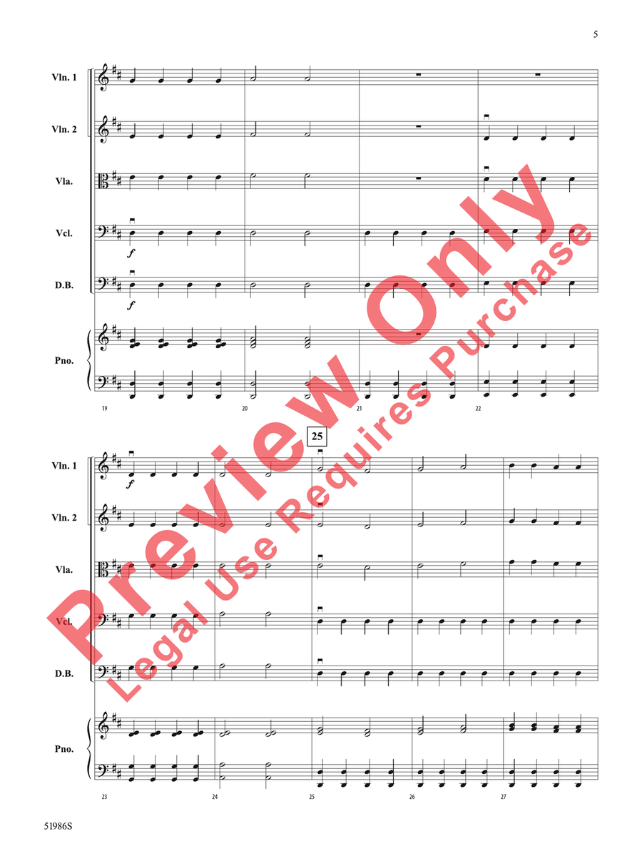 Hall of Heroes Hall of Heroes String Orchestra scores gallery preview page 6