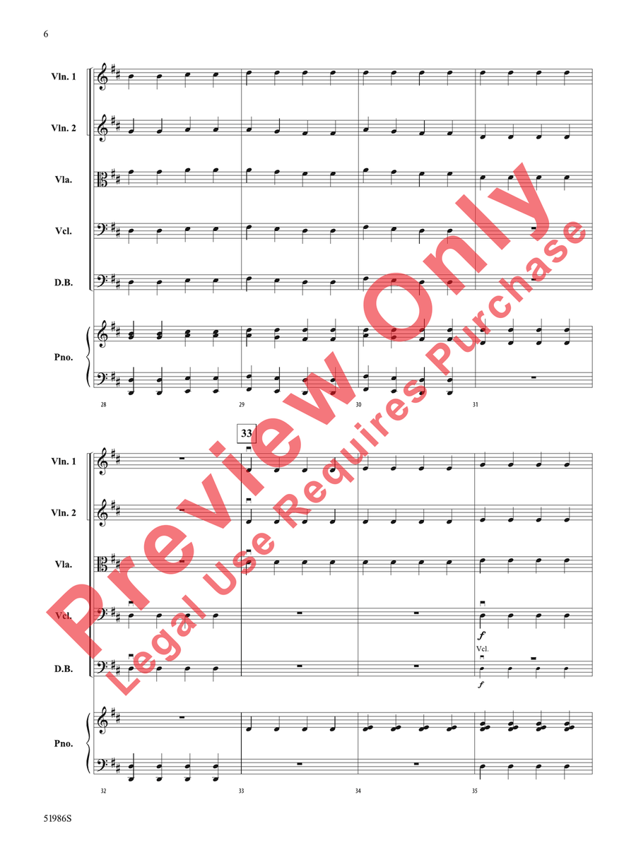 Hall of Heroes Hall of Heroes String Orchestra scores gallery preview page 7