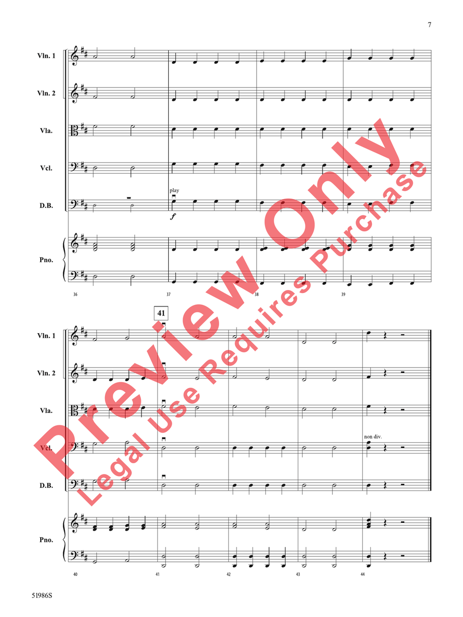 Hall of Heroes Hall of Heroes String Orchestra scores gallery preview page 8