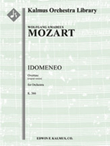 Idomeneo, K. 366: Overture [original version]