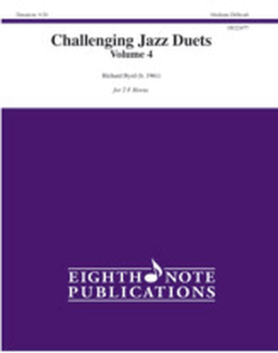 Challenging Jazz Duets Volume 4 Brass Duet scores gallery preview page 1