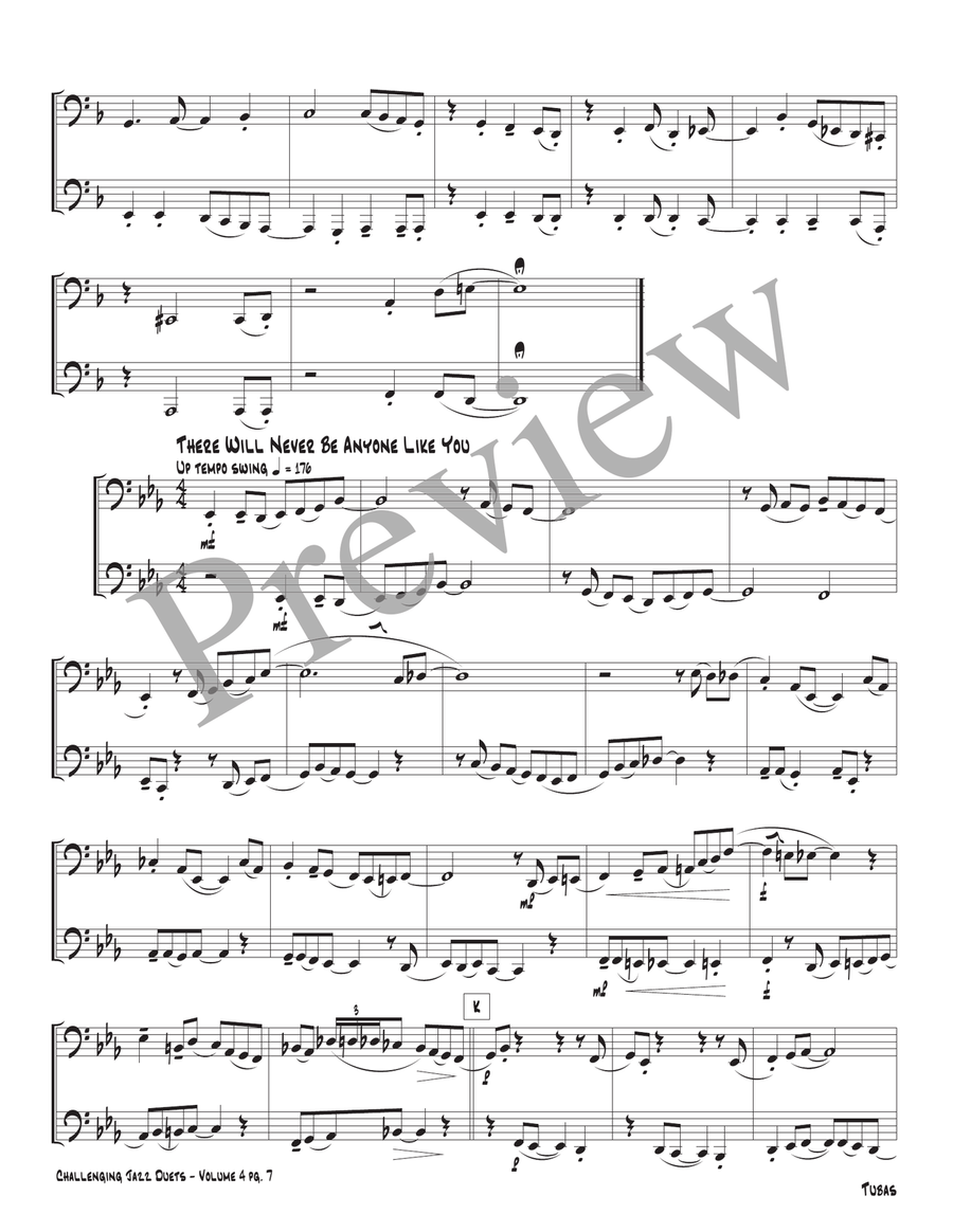 Challenging Jazz Duets Volume 4 Brass Duet scores gallery preview page 9